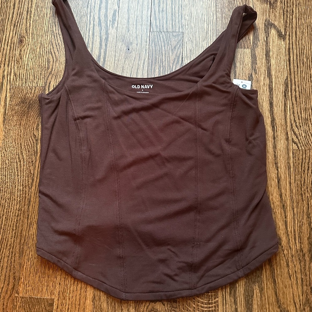 Old Navy Women's Brown Top